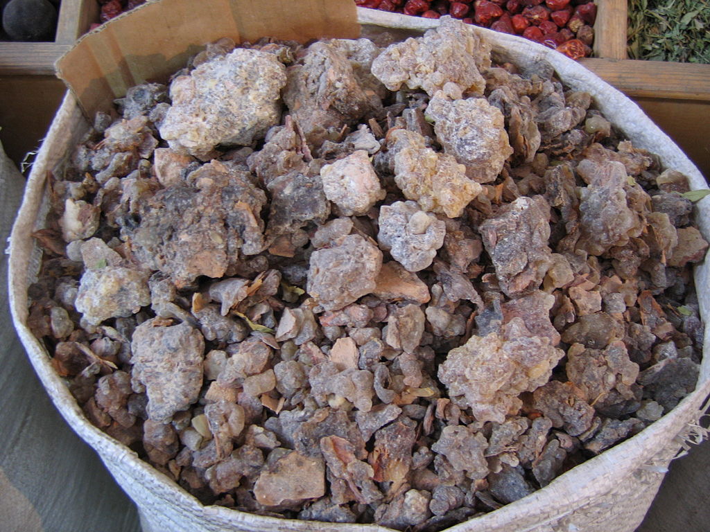 Frankincense. See Photo Credits.