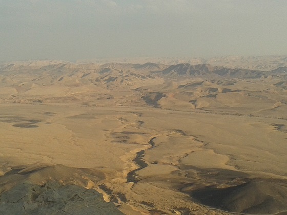 The wilderness, where the Israelites were challenged to choose between rebellion and obedience. Photo: Charles Gardner