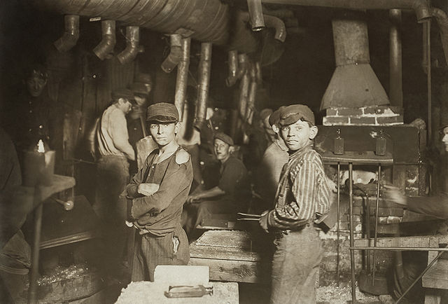 Lewis Hine's images helped to change public attitudes towards child labour. 