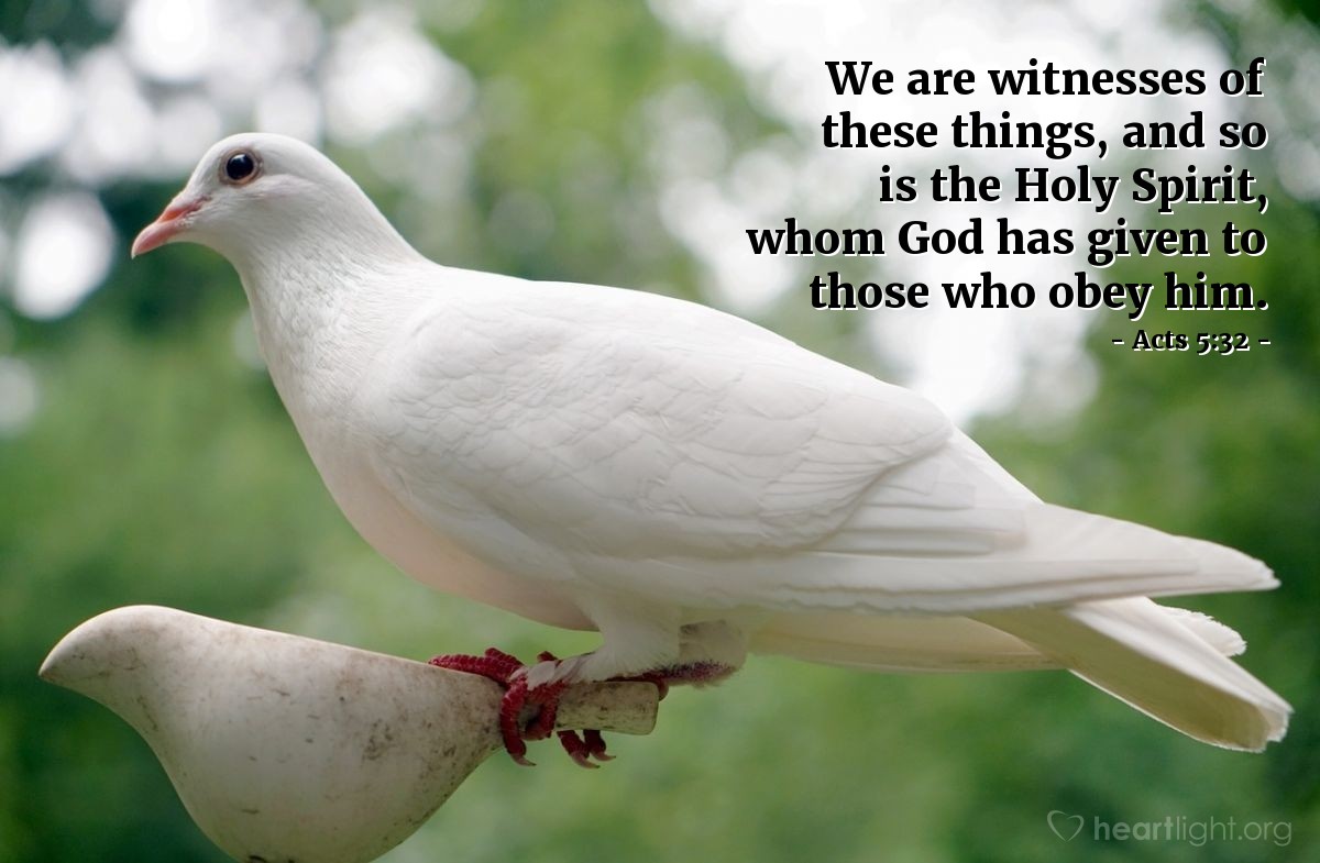 Acts 5:32