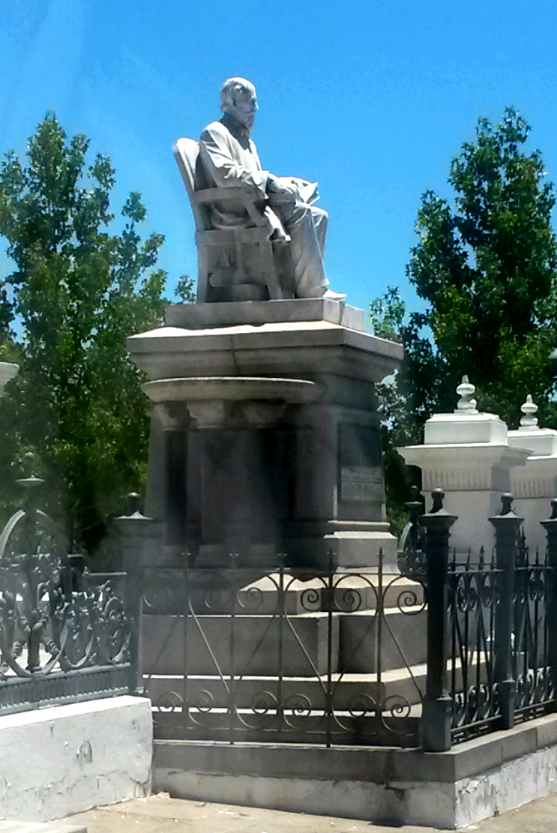 A statue of Andrew Murray, a much-revered figure in South African history.
