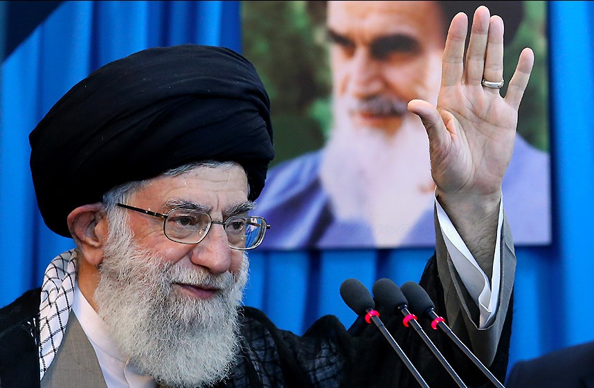 Ayatollah Khameini, Iran's current Supreme Leader. See Photo Credits.