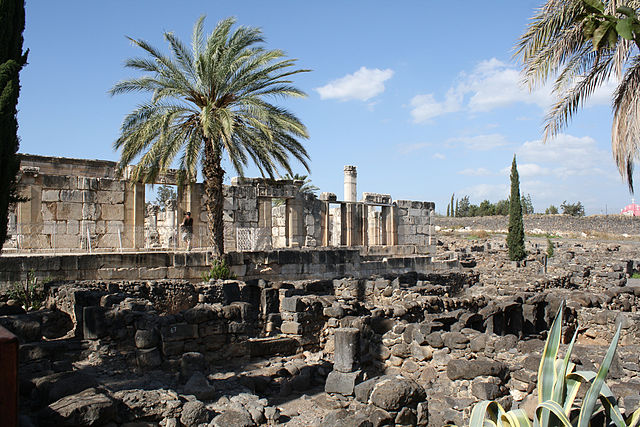 The ruins of Capernaum. See Photo Credits.