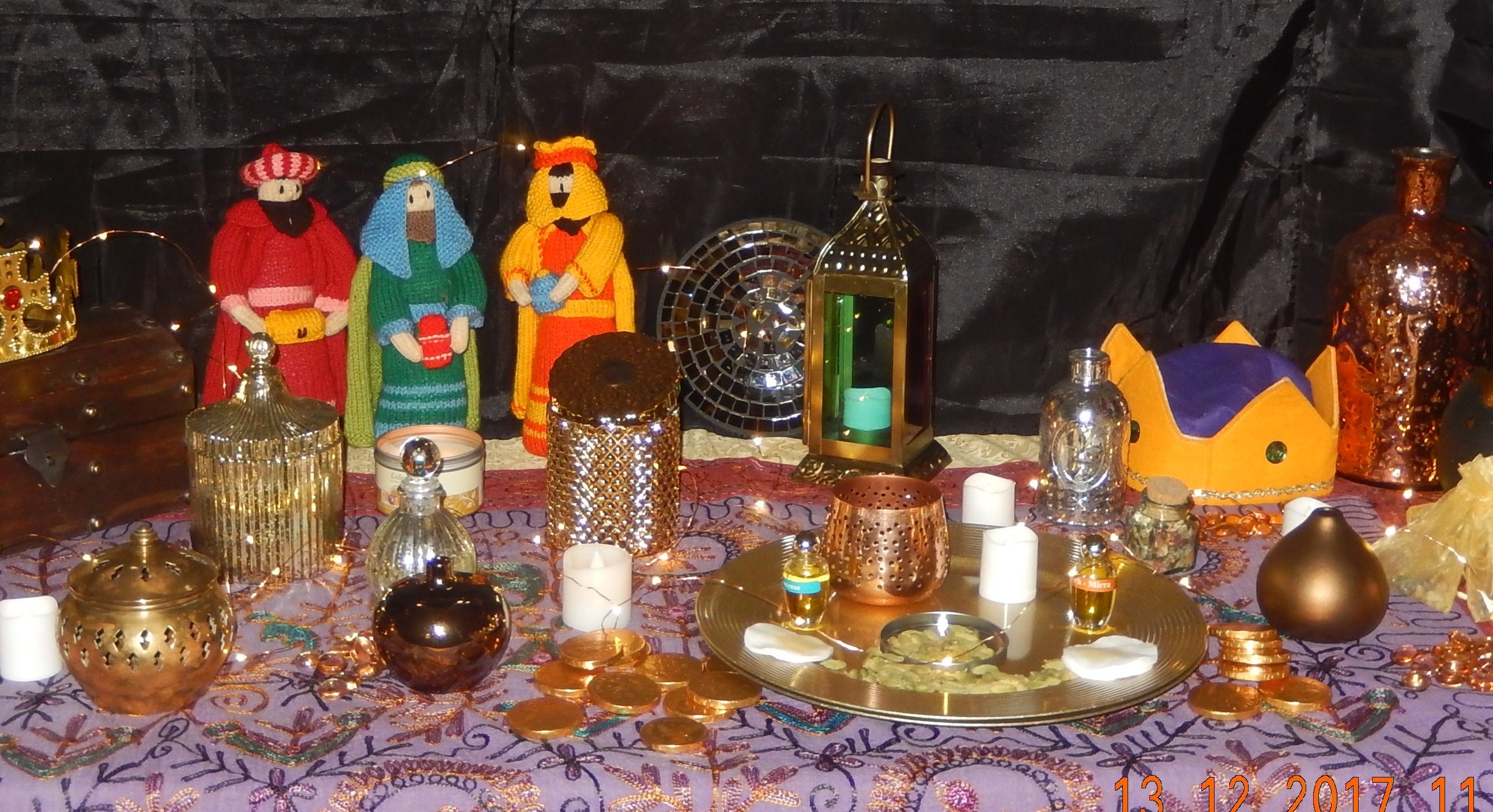 Wise Men items for the Christian Journey project in Doncaster