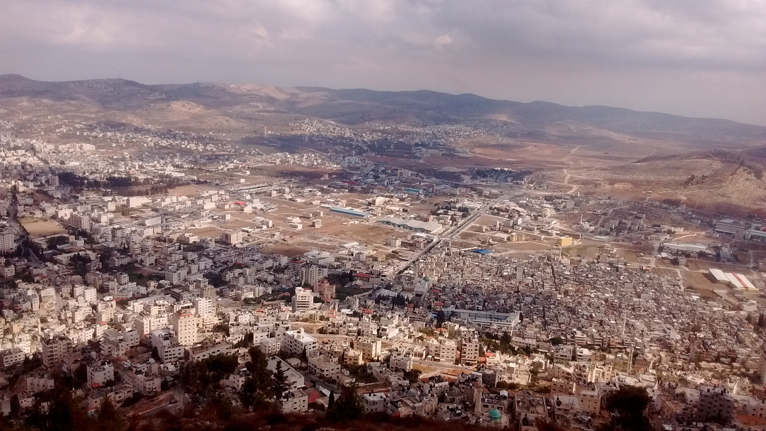 Shechem (also known as Nablus) in Samaria, some miles north of where the Jifnah attack took place. Both Christians and Jews are targeted in Israel / See Photo Credits