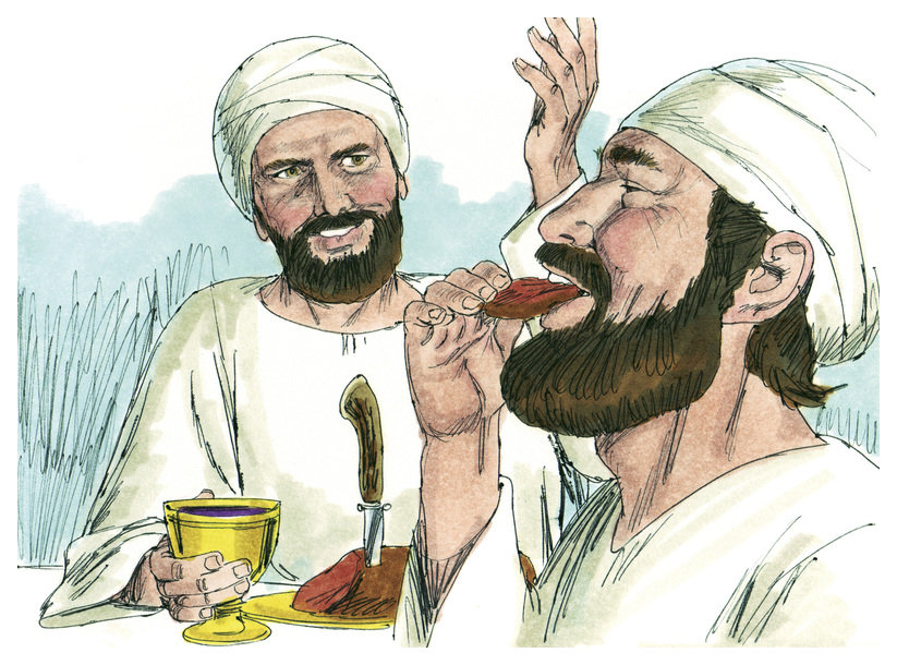 Hophni and Phinehas. See Photo Credits.
