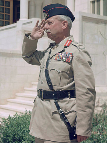 Glubb Pasha, the British officer who led the Jordanian army against Israel in her War of Independence