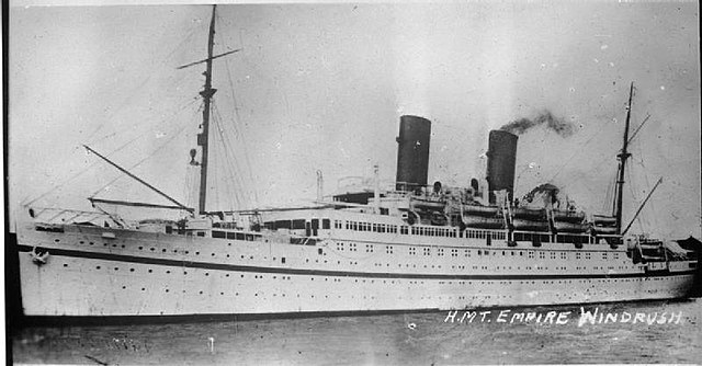 HMT Empire Windrush.