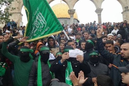 Hamas on Temple Mount