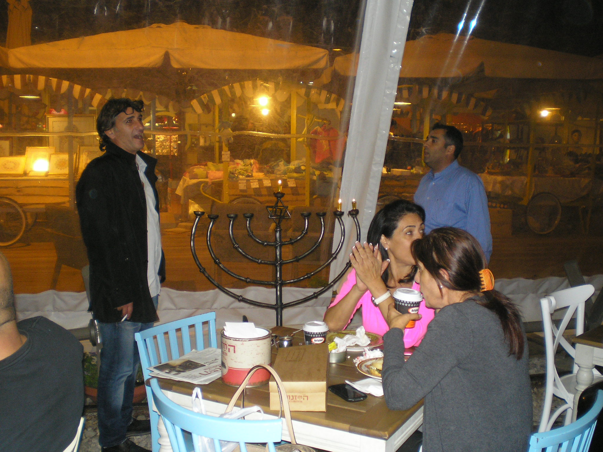 Hanukkah in Israel, 2013.