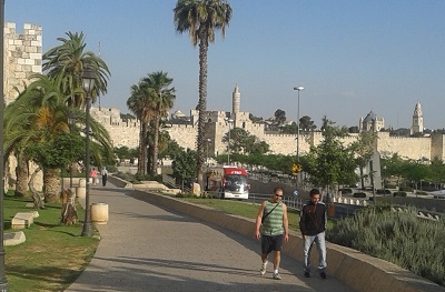 The walls of Jerusalem. There was a time when they were broken down, as is now the case in Britain and other parts of the Western world. Photo: Charles Gardner