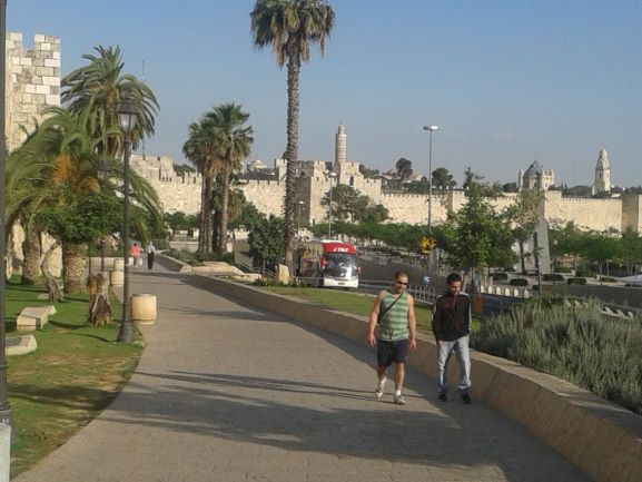 Jerusalem an immovable rock for all the nations. Zech 12.31