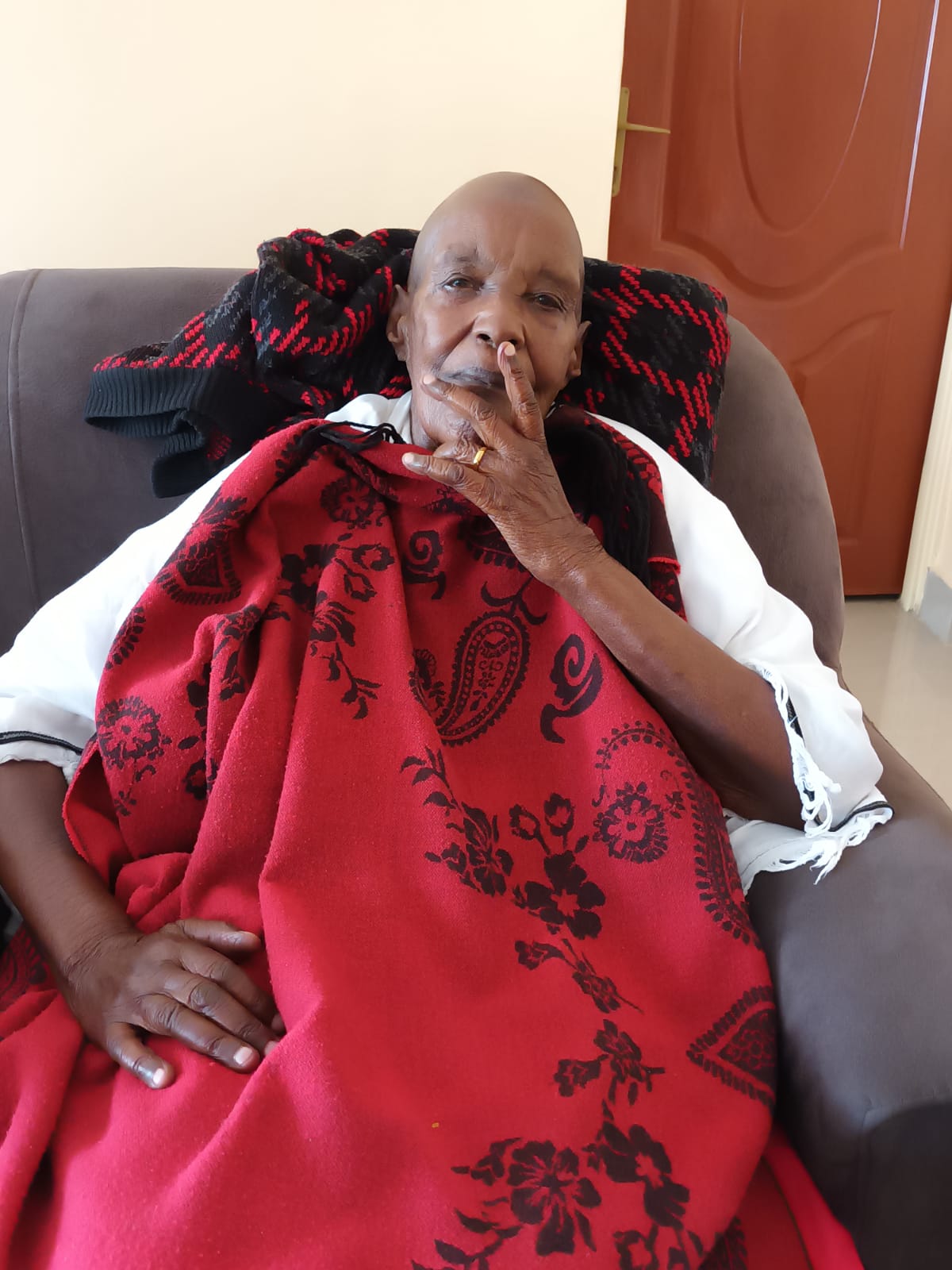 Jorolene, one of the last survivors of the East Africa revival in the 1930s.