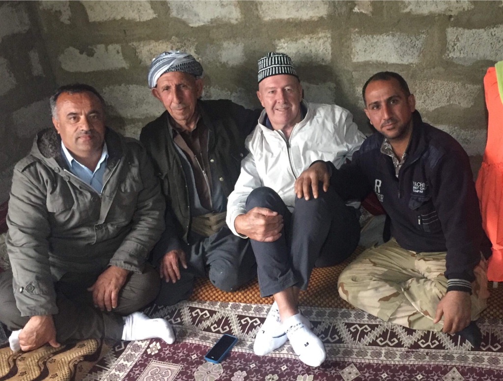 A Salafi Muslim family, the most radical of Muslims, invited us home to hear the gospel. They asked for bibles. The young man next to me asked if I would go his home and pray for his sick child.
