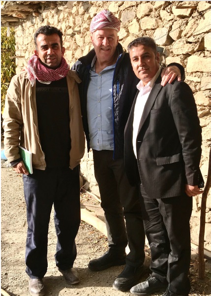 Two of the believers, with Mark 