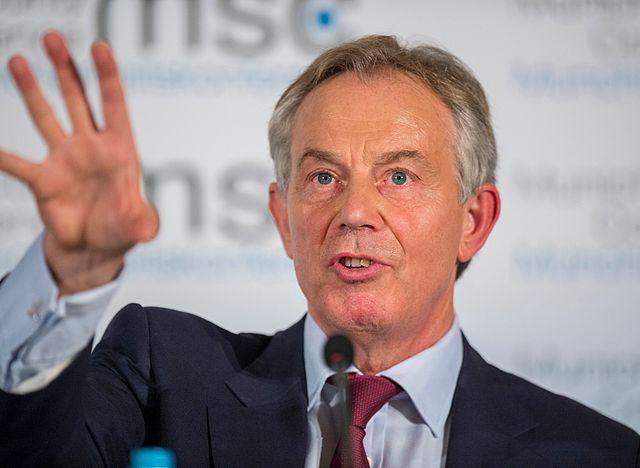 Tony Blair. See Photo Credits.