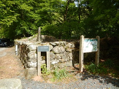 The remains of the cottage from which Mary Jones set out on her epic journey in the year 1800. Photo: Linda Gardner