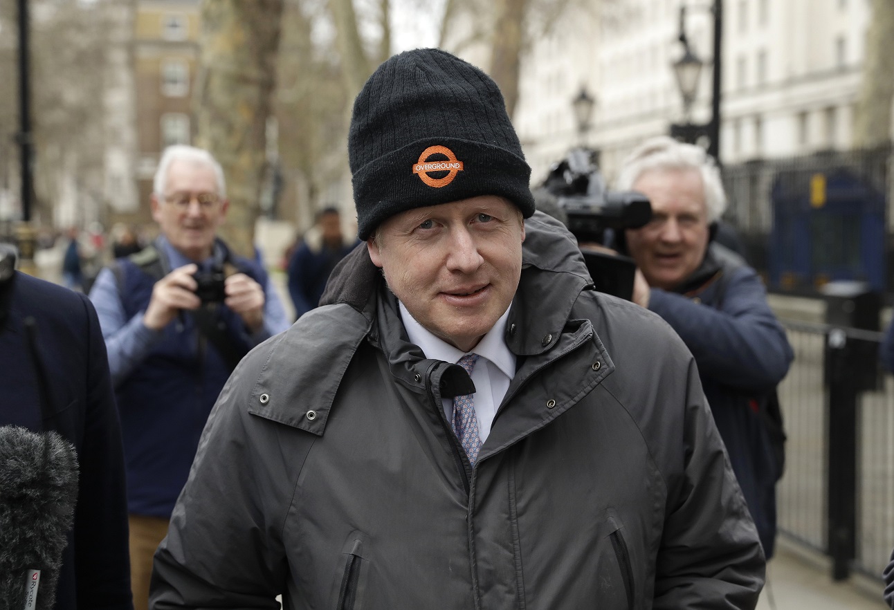 Former Foreign Secretary Boris Johnson, who this week called on the PM to 'channel the spirit of Moses' and declare to Europe 'Let my people go!'