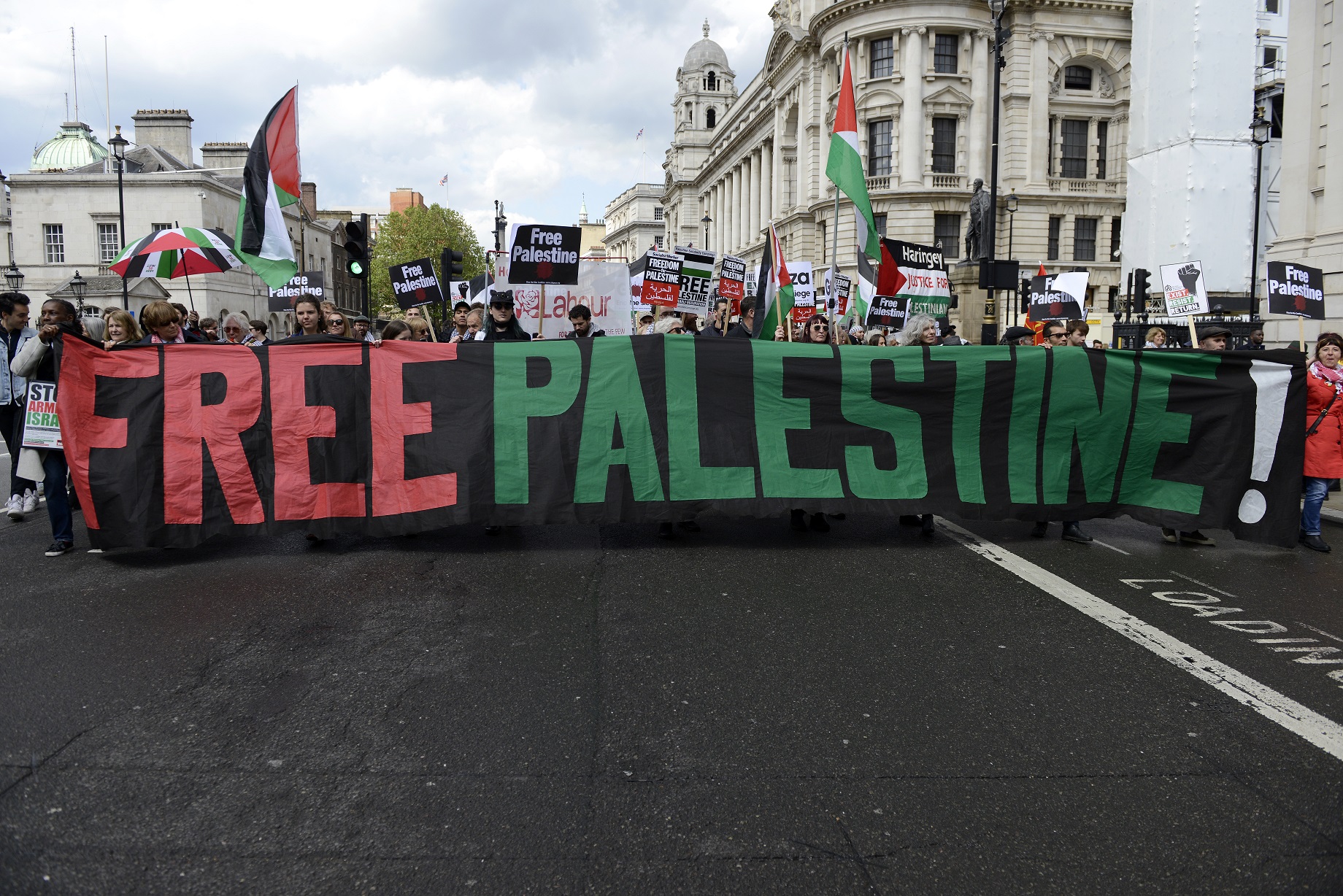 Palestine Solidarity March, 11 May 2019. See Photo Credits.