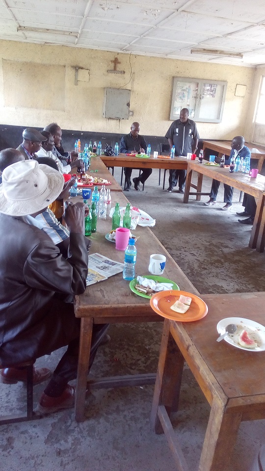 Retired school teachers' gathering.