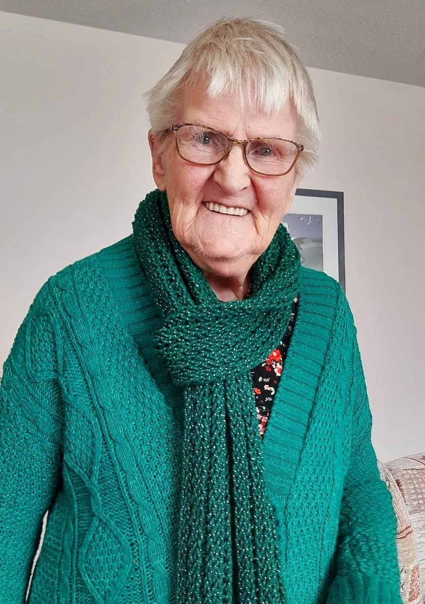 Mum on her 96th birthday