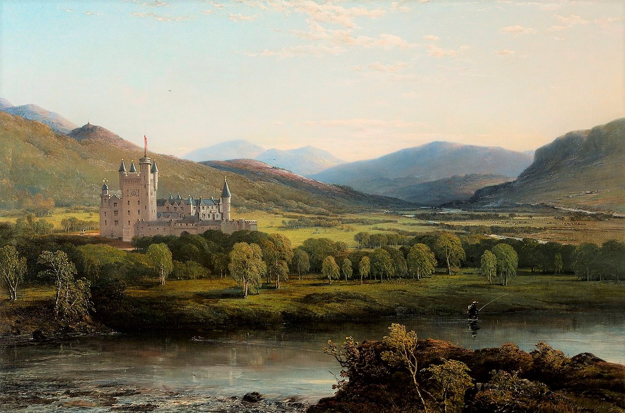 Balmoral Castle, painted by James Cassie (1819-79)