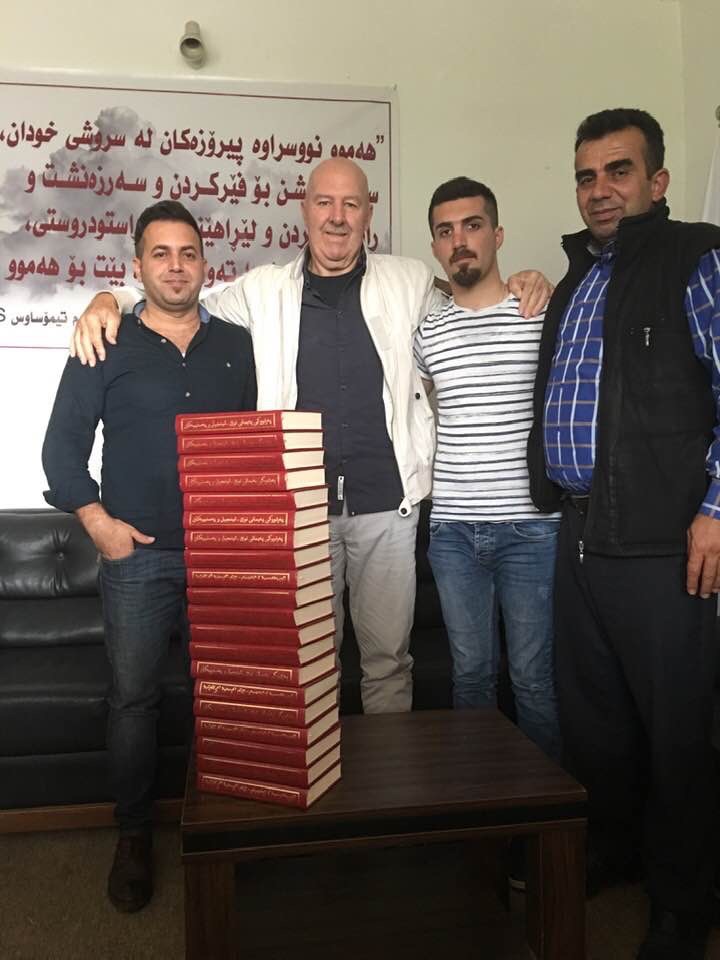 These young men came from another city in Kurdistan to get bibles.