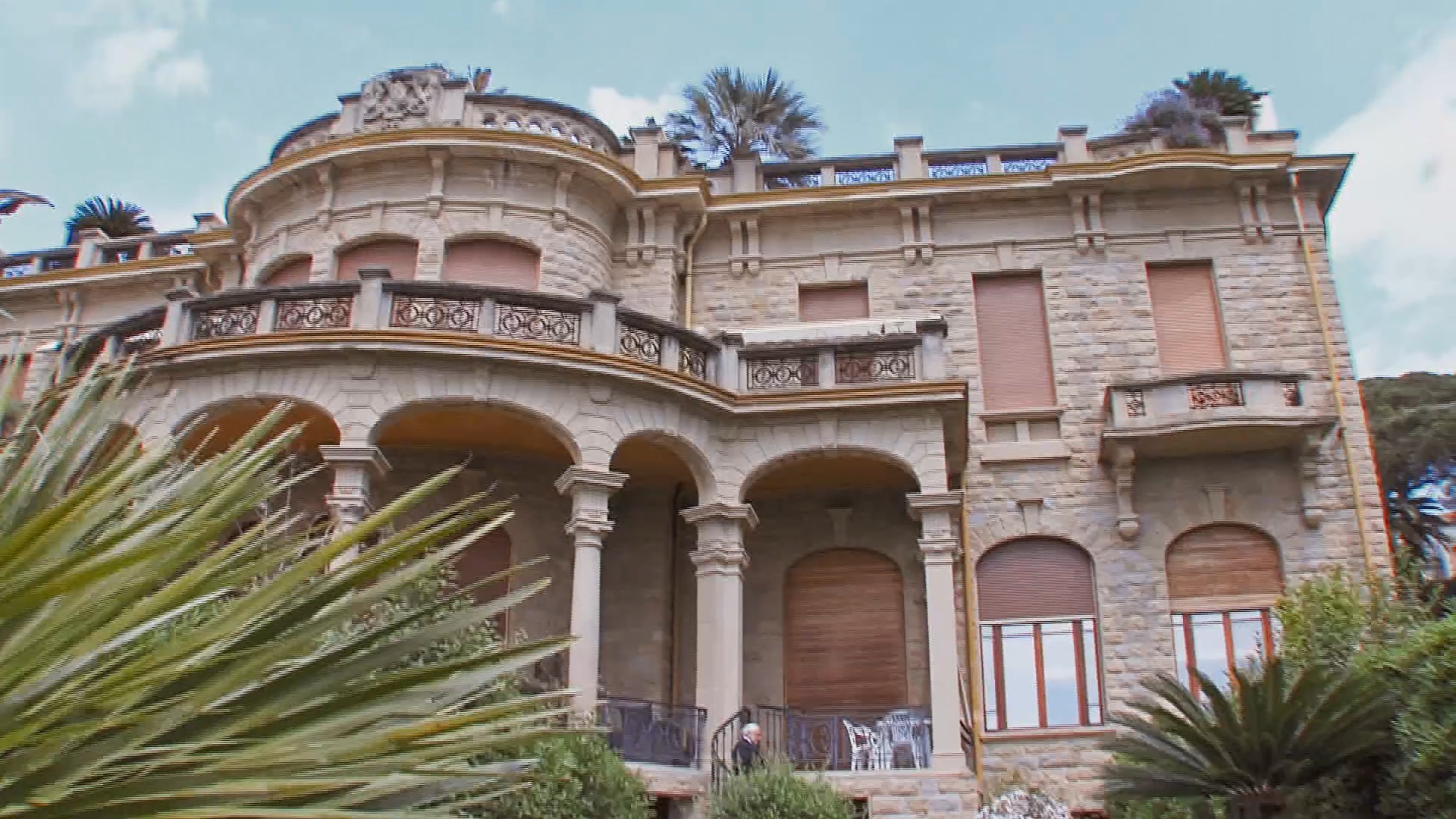 Villa Devachan, San Remo. Source: 'Whose Land?' documentary