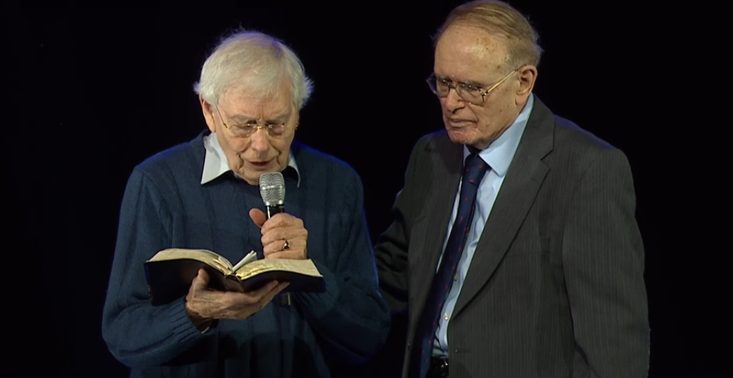 Dr Hill and David Hathaway, Wembley Arena, 26 January 2019.