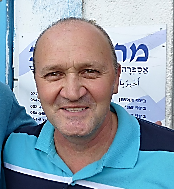 Pastor Bitiev from the Aviva Centre in Tel Aviv.