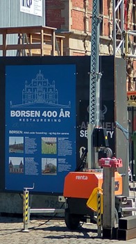 Børsen was being renovated as part of its 400-year anniversary celebration when the disaster struck. 