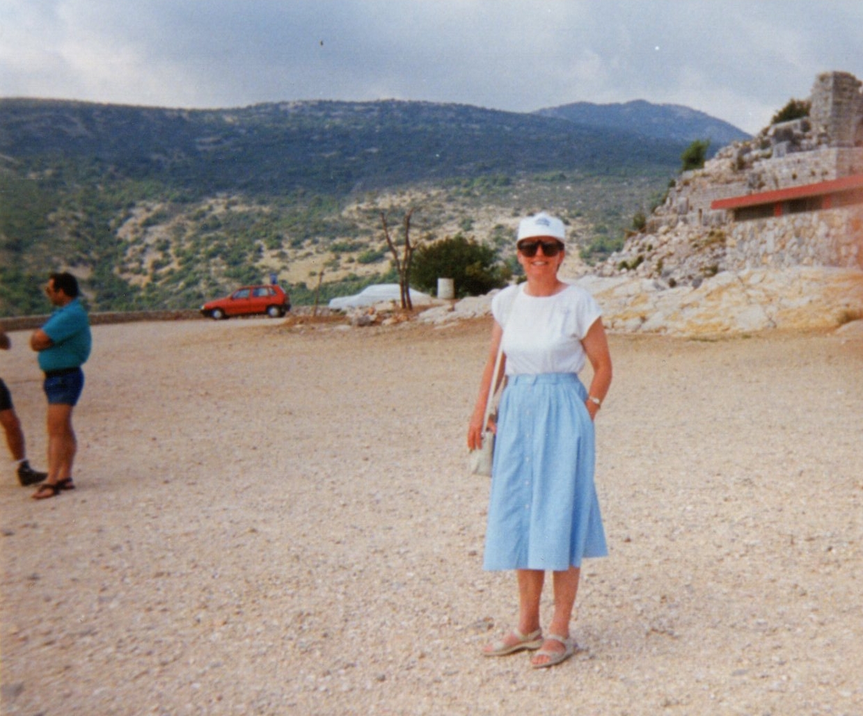 Me, on an Israel trip with Cliff & Monica