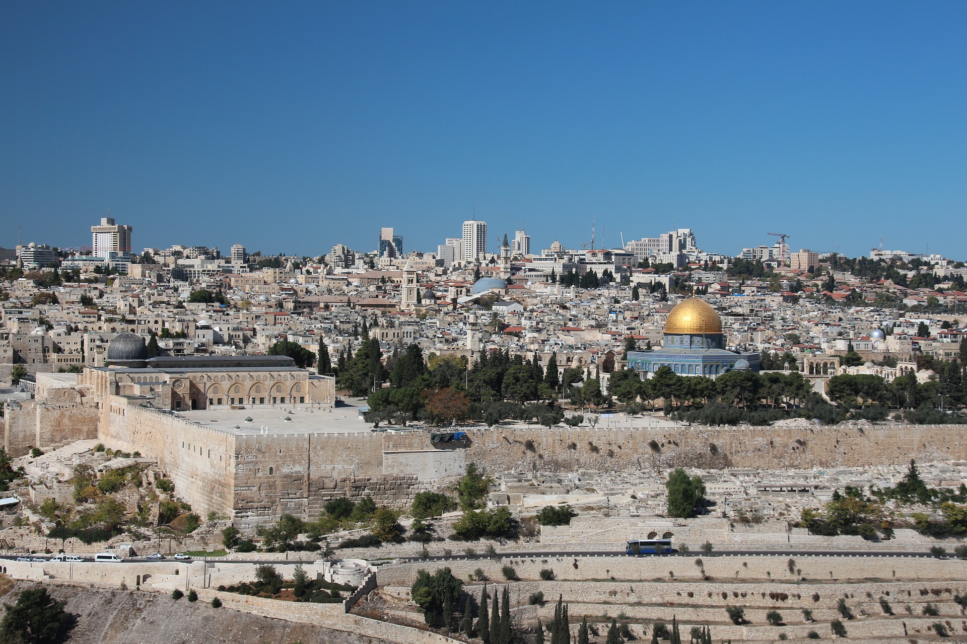Jerusalem - an immovable rock for all the nations (Zechariah 12:3)