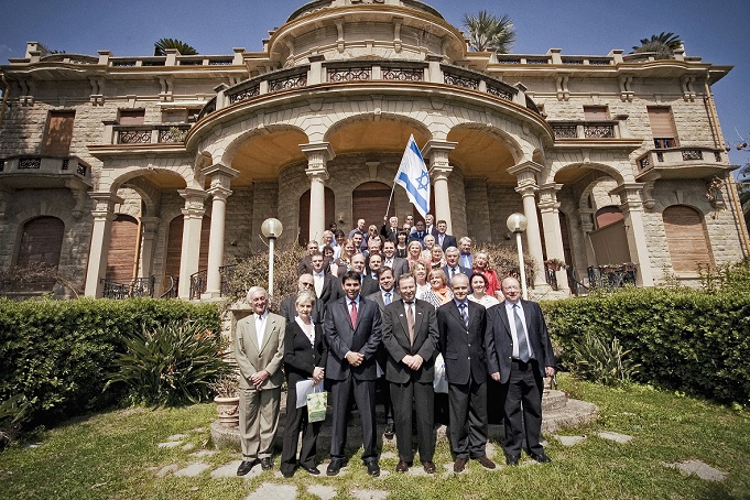  ECI San Remo Conference at the Villa Devachan, 2010, including guest of honour Danny Danon