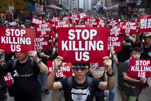 Hong Kong protestors