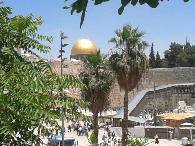 The Temple Mount, focus of much tension in Jerusalem.