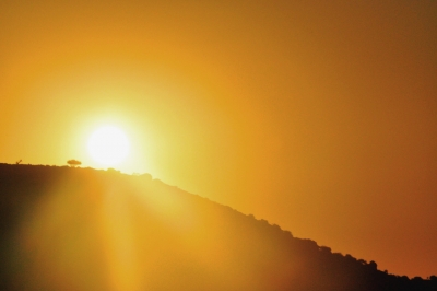 Sunrise over the Galilee