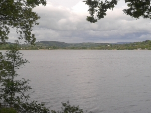Bala Lake, the largest stretch of natural water in Wales.