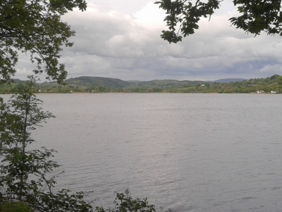 Bala Lake, the largest stretch of natural water in Wales.
