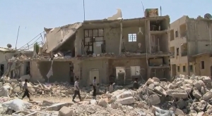 Azaz, Syria during the Syrian civil war
