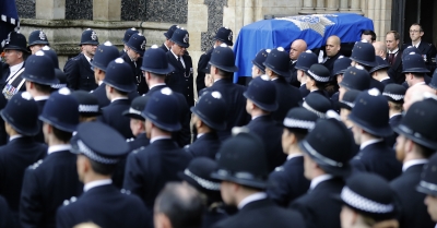 PC Palmer is given a hero&#039;s funeral this week.