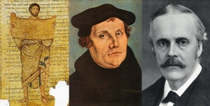 The Prophet Ezra, Martin Luther &amp; Lord Arthur Balfour.