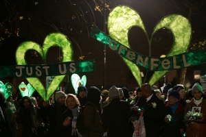 A silent march marks the six-month anniversary of the Grenfell tragedy.