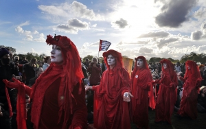 Extinction Rebellion protestors, 25 April 2019.