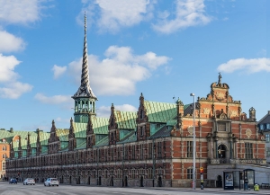 Børsen Stock Exchange, Copenhagen before the fire