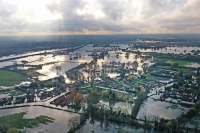 Floodwaters at Fishlake, Doncaster