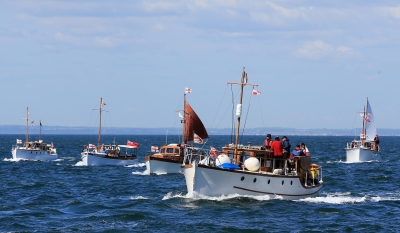 The &#039;little ships&#039; cross the Channel, 2015.