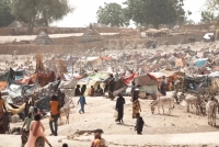 Sudanese refugee camp