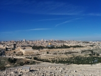 Jerusalem from the Mt of Olives, where Princess Alice is buried.