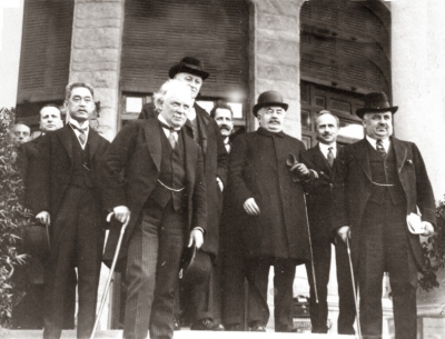 San Remo delegates, Villa Devachan, April 1920